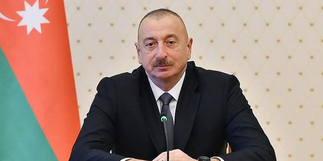 Aliyev'den Gara'daki sivil şehitler için başsağlığı mesajı