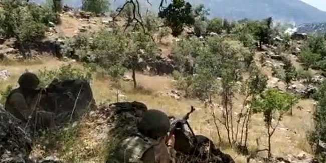 Pençe-Kaplan'da 4 PKK'lı etkisiz hale getirildi