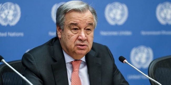 BM Genel Sekreteri Guterres: Endişeliyim