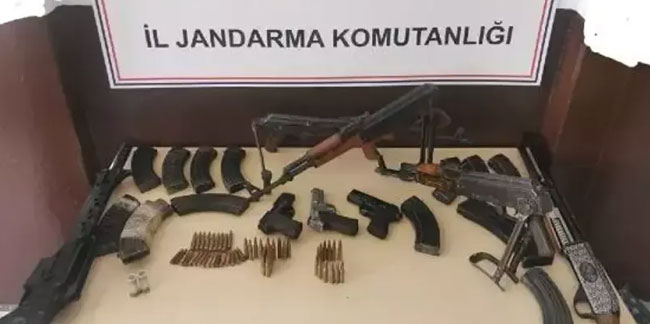 Şanlıurfa'da silah kaçakçılığı operasyonunda 6 gözaltı
