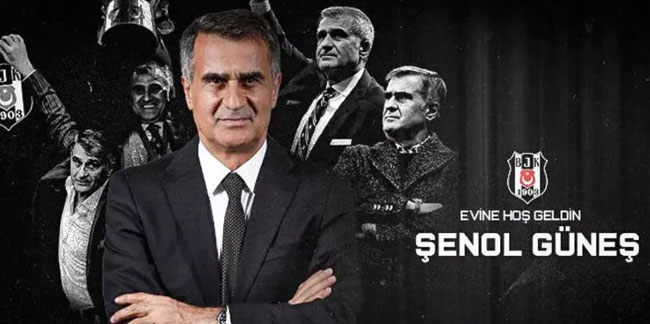 Beşiktaş Şenol Güneş'i duyurdu