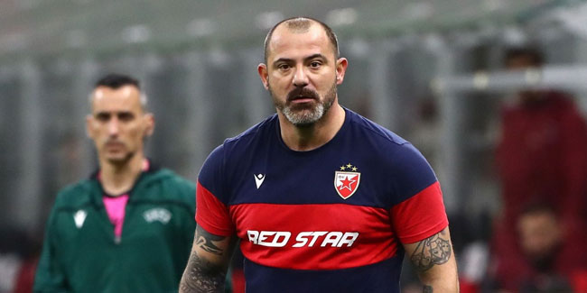 Trabzonspor'un, rakiplerinden olan Kızılyıldız'da teknik direktör Dejan Stankovic istifa etti