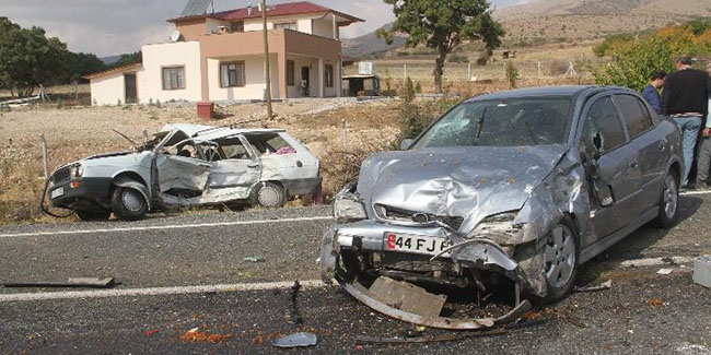 Elazığ'daki kazada ölü sayısı 2'ye yükseldi