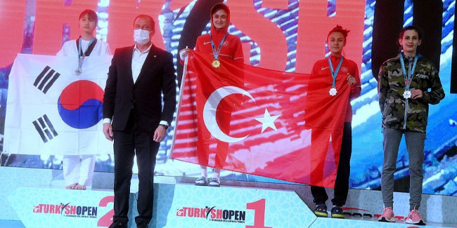 Trabzonlu sporcu Fatma Keleş altın madalya kazandı