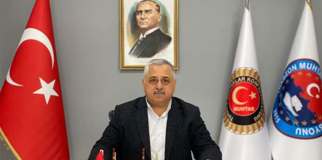 Bekir Aktürk'ten muhtar adaylarına sağduyu çağrısı