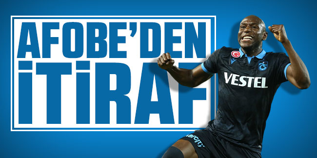 Trabzonsporlu Benik Afobe’den itiraf geldi! 