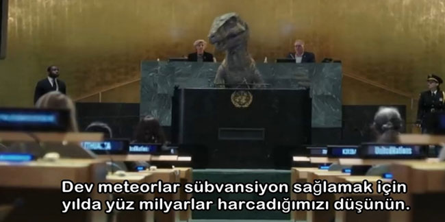 BM’de dünya liderlerine 'dinozor' şoku! Kürsüye çıkıp uyardı