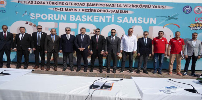 Türkiye Offroad Şampiyonası Samsun'da start alacak