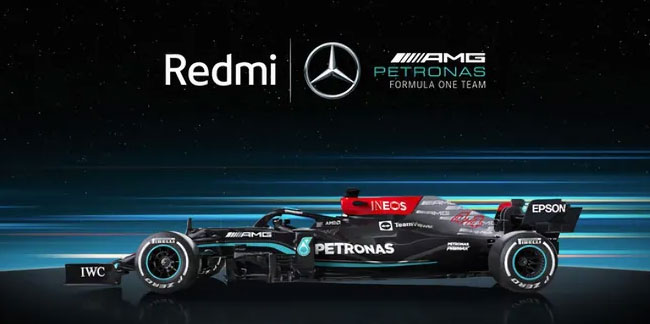 Redmi'den Mercedes AMG F1 takımı ile ortaklık! Mercedes Logolu telefon!
