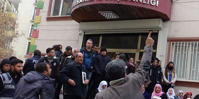 HDP il binası önünde gerginlik!
