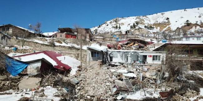 Kahramanmaraş'taki dağ köyünde 20 ev kaldı