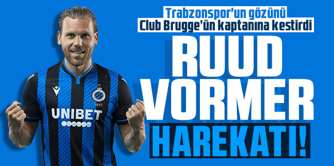 Trabzonspor'un gözü Ruud Vormer'de