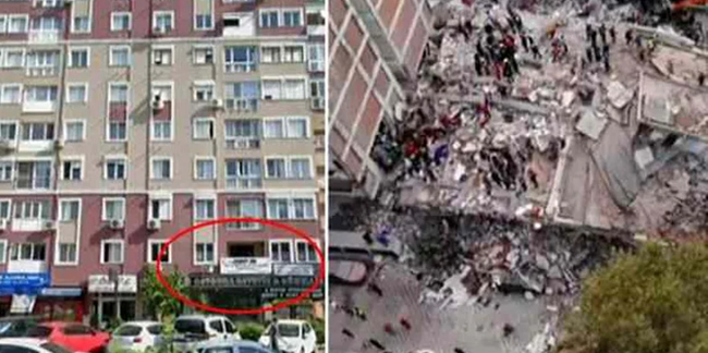 İzmir'de yıkılan apartmanda ''bomba kat'' detayı!