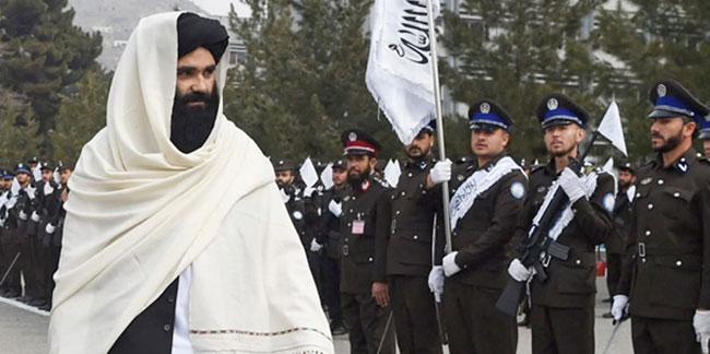 Afganistan İçişleri Bakanı Hakkani ilk kez görüntülendi