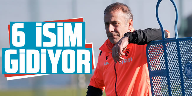 Trabzonspor'da transfer planı! 6 isimle yollar ayrılıyor...