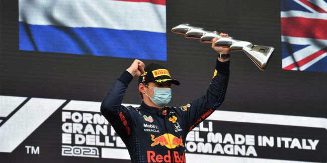 F1 Emilia-Romagna Grand Prix'sini Max Verstappen kazandı