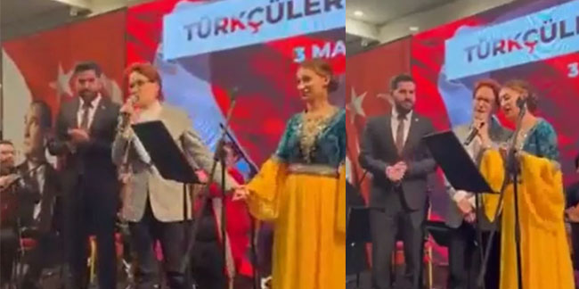 Meral Akşener Atatürk’ün çok sevdiği Selanik Türküsü’nü söyledi