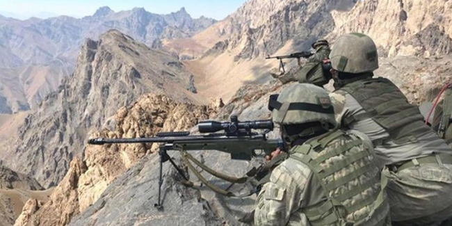 MSB duyurdu! 5 PKK'lı terörist öldürüldü