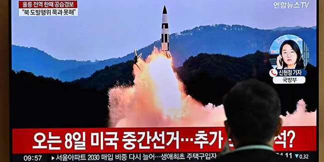 Kuzey Kore 6 füze daha ateşledi