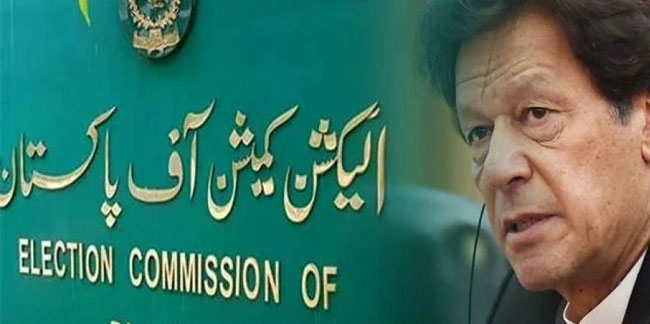 Seçim Komisyonu'ndan Khan'a şok: Siyaset yasağı gelebilir