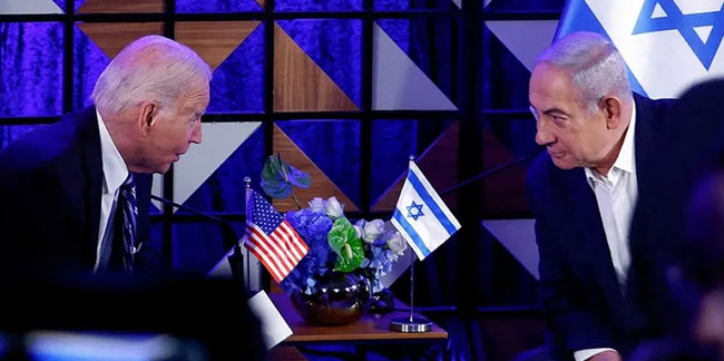 ABD ve İsrail arasında gerilim! Netanyahu isim vermeden Biden'a yüklendi