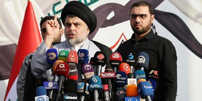Irak’ta seçimin galibi Sadr, muhalefet saflarına geçeceklerini açıkladı