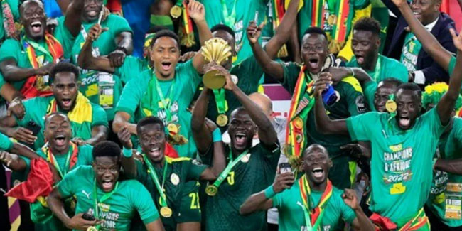 2021 Afrika Uluslar Kupası'nda şampiyon Senegal