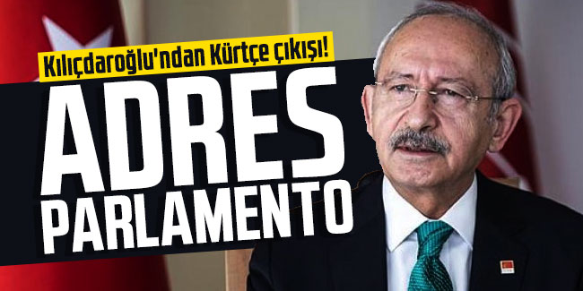 Kemal Kılıçdaroğlu'ndan Kürtçe çıkışı!
