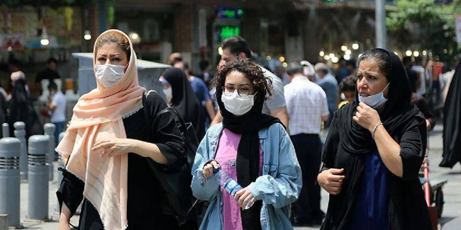 İran'da, koronavirüs vaka artışları nedeniyle 6 günlük kısıtlamaya gidildi