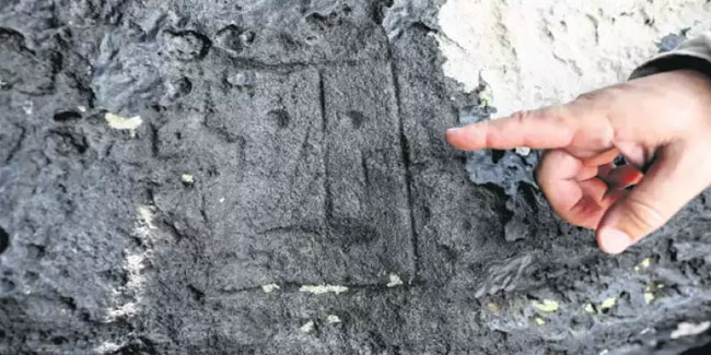 Kuraklık yine tarihi ortaya çıkardı: Binlerce yıllık kaya resimleri keşfi