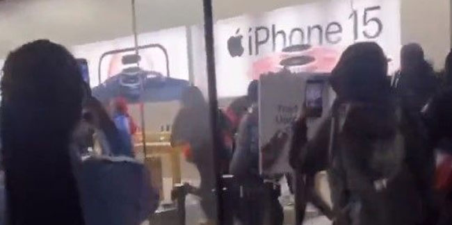 Apple Store yağmalandı! ABD’deki mağazada tüm iPhone 15'ler çalındı