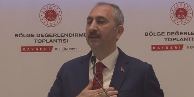 Adalet Bakanı Gül: "Yargı; asla el uzatılacak bir yer değildir"