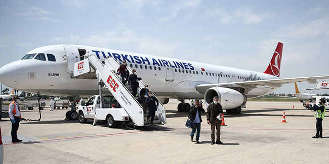 Yurt dışından Adana’ya getirilen 365 Türk vatandaşı karantina altında