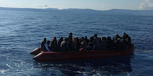 Yunanistan'ın ölüme ittiği 62 göçmen kurtarıldı