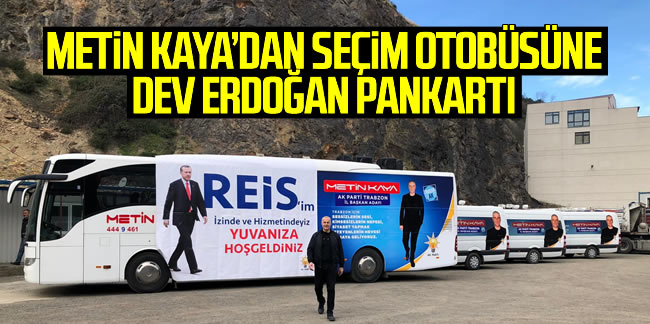 AK Parti Trabzon İl Başkan Adayı Metin Kaya  seçim çalışmalarını aralıksız sürdürüyor