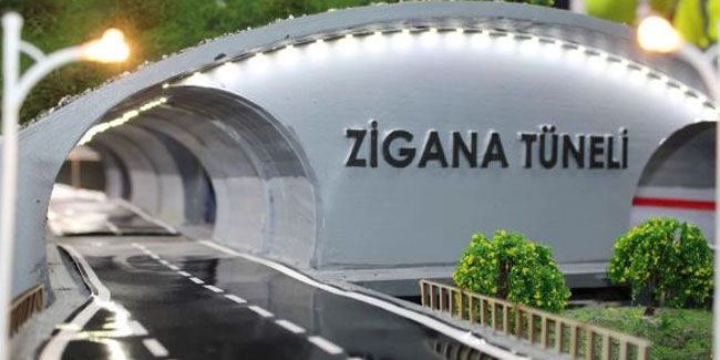 Avrupa'nın en uzunu olacak Zigana Tüneli'nde son 3 ay! İşte detaylar