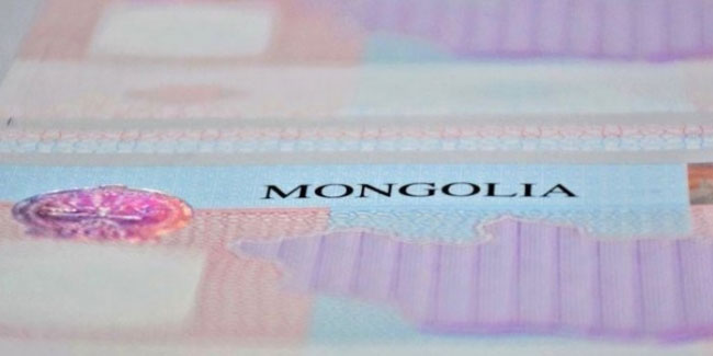 Moğol vizesi 'O' çevrimiçi yayınlanmaya başlayacak