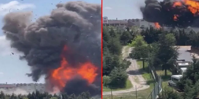 Tuzla’daki fabrikada patlama sonrası büyük yangın: 3 kişi öldü!