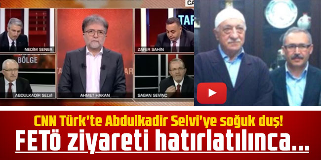 CNN Türk'te Abdulkadir Selvi'ye soğuk duş! FETÖ ziyareti hatırlatılınca...