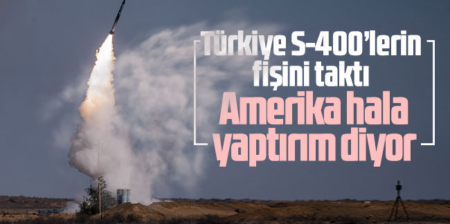 ABD: Türkiye'nin S-400 denemesiyle ilgili yaptırımlar masada