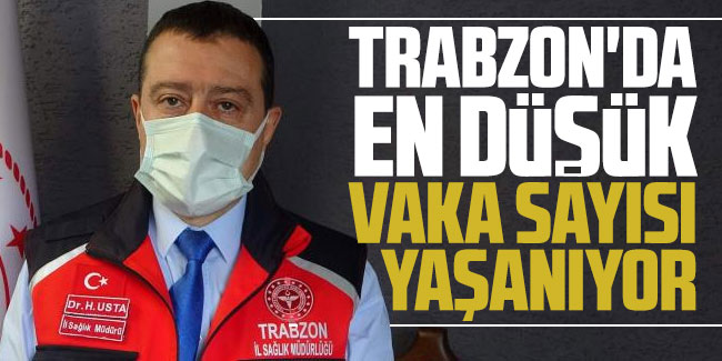 Trabzon’da son 1 yılın en düşük vaka sayısı yaşanıyor 