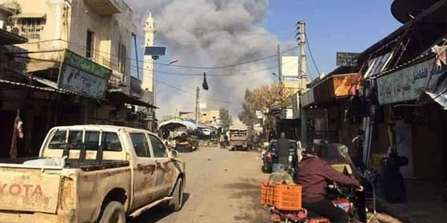 Rejim uçakları Serakib'i vurdu: 7 ölü, 20 yaralı
