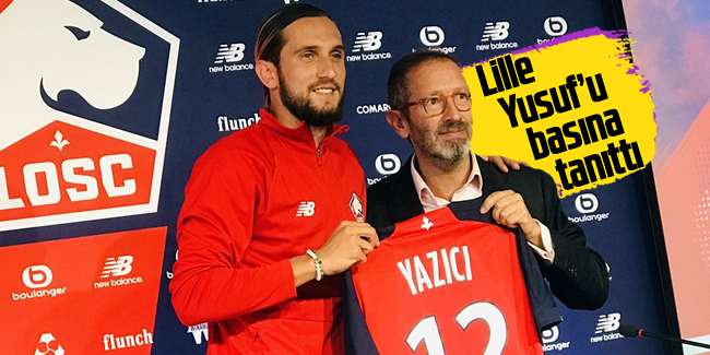 Lille'nin yeni transferi Yusuf Yazıcı Fransız basına tanıtıldı