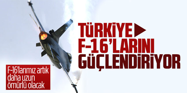 Türkiye F-16'larını güçlendiriyor