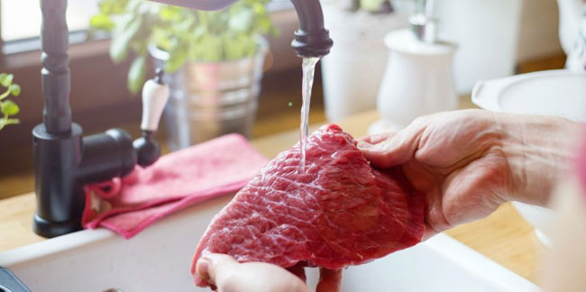 Kurban eti yıkanır mı? Et yıkamak zararlı mıdır?