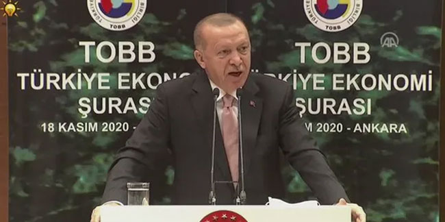 Cumhurbaşkanı Erdoğan: Yüksek faize yatırımcımızı ezdirmememiz lazım