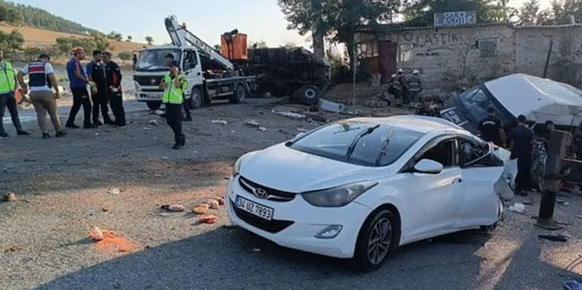 Gaziantep'te 6 kişinin öldüğü kazada kamyon şoförü tutuklandı