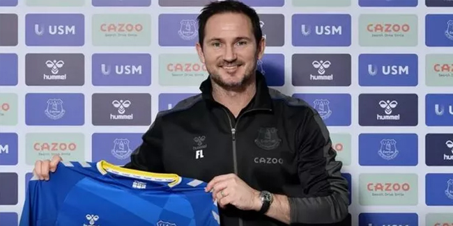 Everton'ın teknik direktörü Frank Lampard oldu