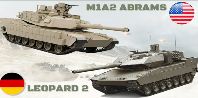 Ukrayna'ya tank desteği: Almanya'dan Leopard, ABD'den Abrams