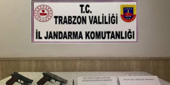Aranan uyuşturucu kaçakçısı Trabzon'da yakalandı